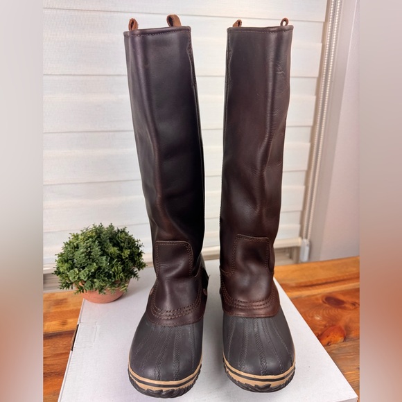 SOREL SLIMPACK TALL Equestrian Riding BOOTS Waterproof CHESTNUT 8 - Picture 5 of 11